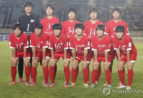 “我故乡”女足夺得亚冠冠军返回朝鲜，在平壤进行大巴游行