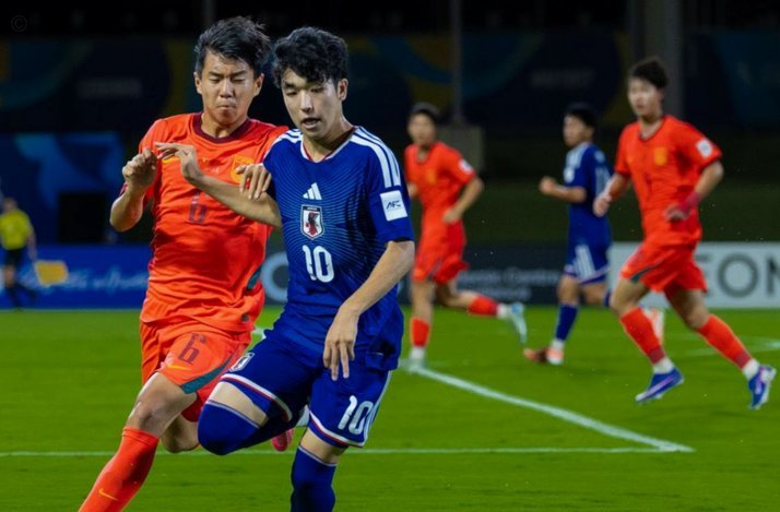 中国U17体能突破，对阵尼日利亚U17